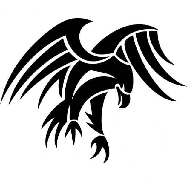 Tribal Eagle Vector