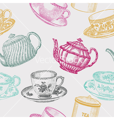 Vector Tea Time Vector Tea Time
