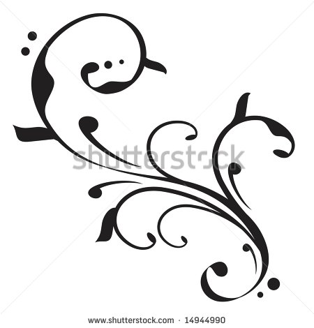 Victorian Flourish Vector Free