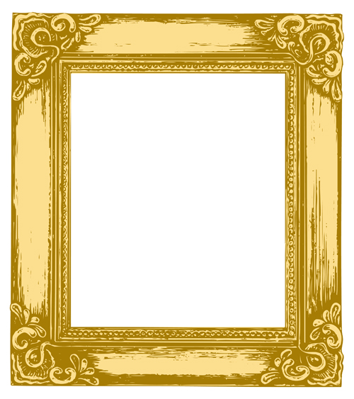 Vintage Gold Borders and Frames