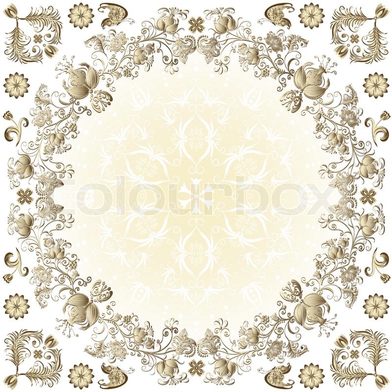 Vintage Gold Borders and Frames