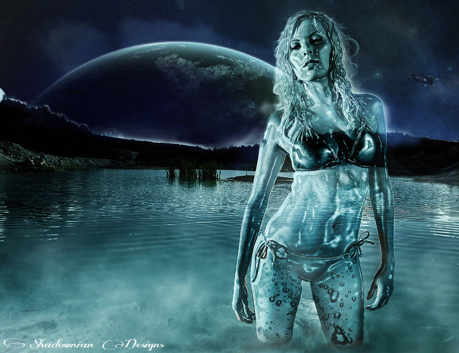 Water Photoshop Tutorial Woman