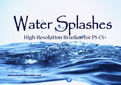 Water Splash Photoshop Brush Water Splash Photoshop Brush