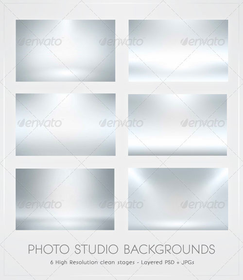 White Floor Background for Photoshop