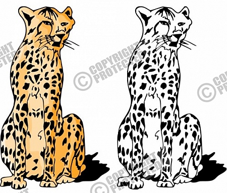 Wild Animal Clip Art Vector