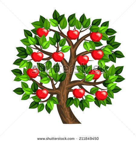 Apple Tree Cartoon