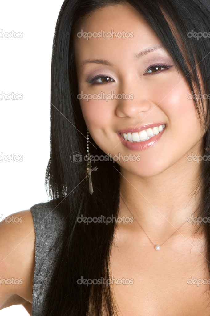 Asian Woman Smiling