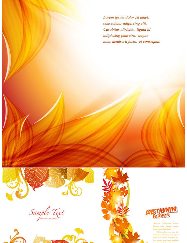 Autumn Leaves Vector