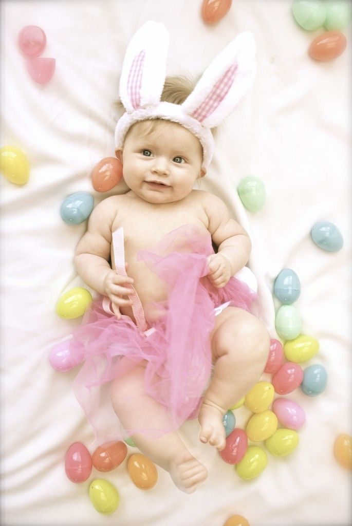 Baby Easter Photography Idea