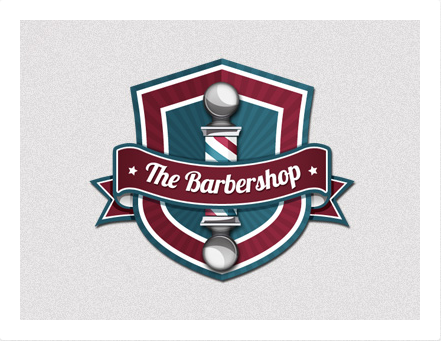 Barber Shop Logos Vector