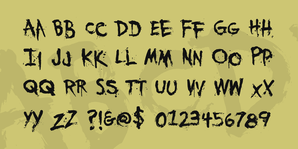 Batman Comic Lettering Font
