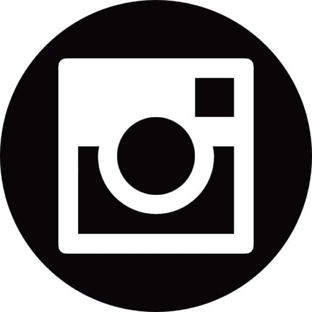 Black and White Instagram Logo Vector