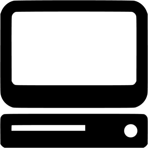 Black Computer Icon