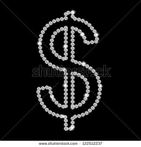 Black Dollar Sign