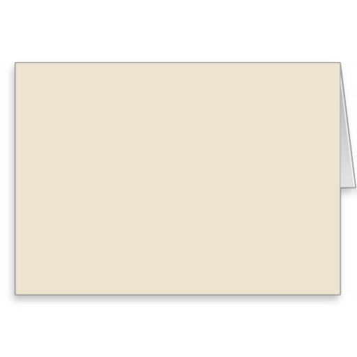 Blank Greeting Card Template