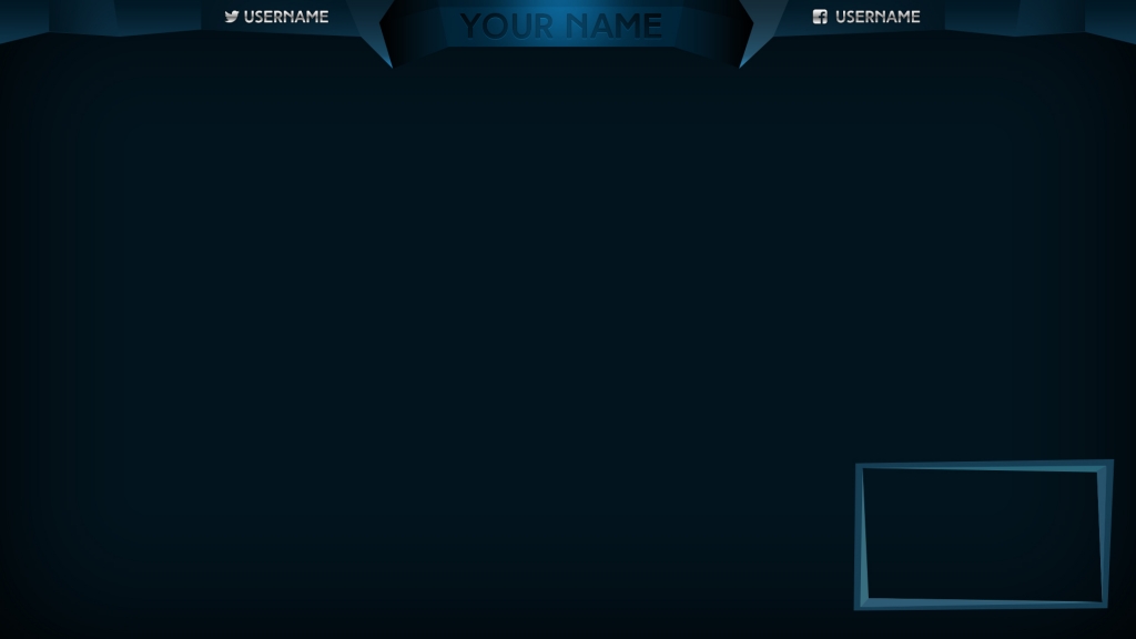 Blank Twitch Overlays