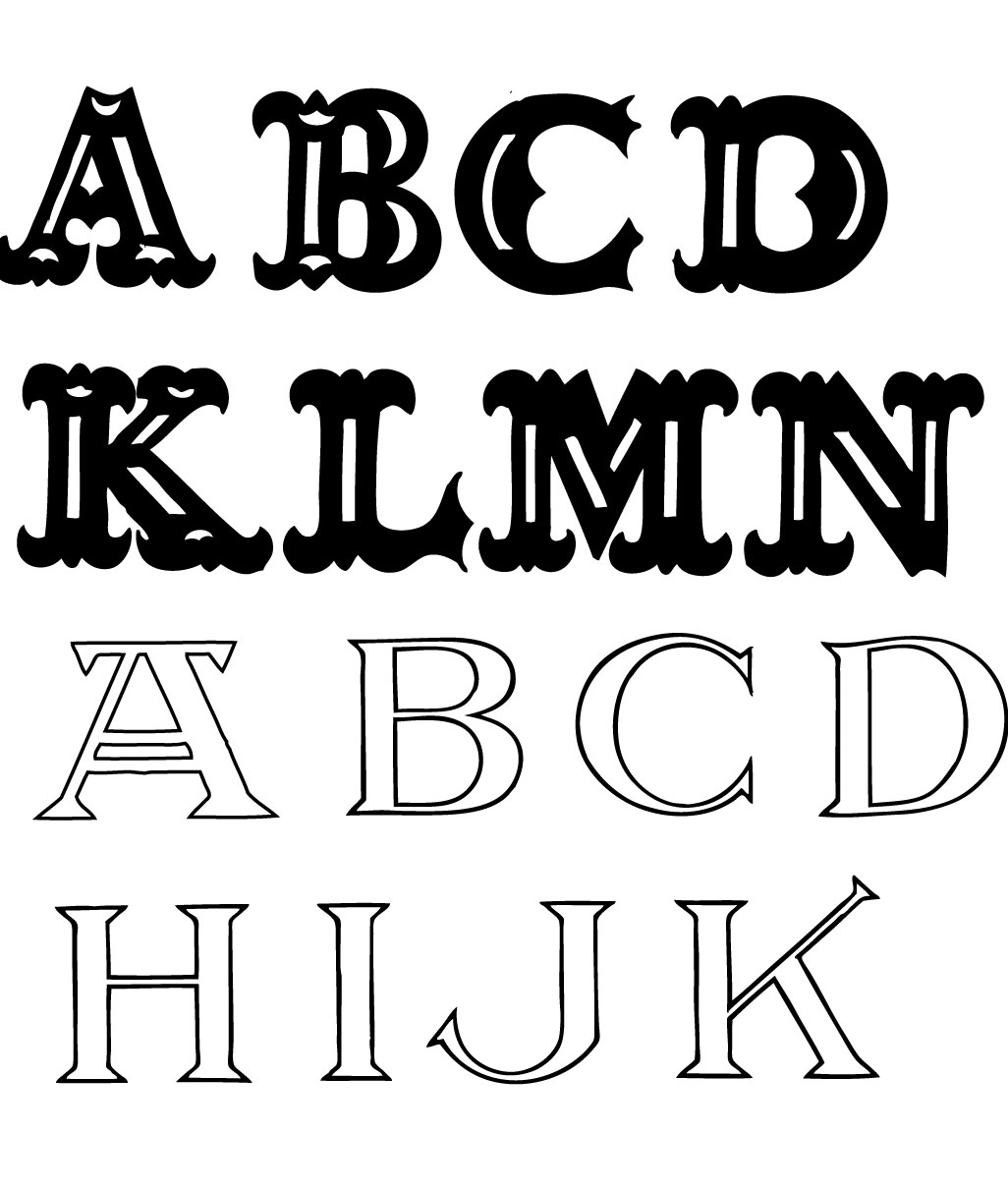 16 Free Lettering Fonts Images