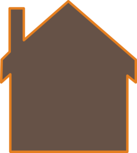 Brown House Clip Art