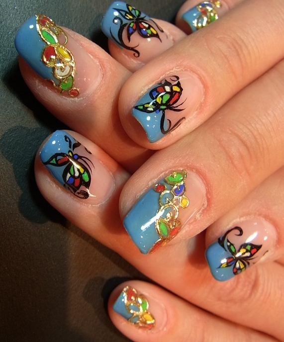 Butterfly Nail Art