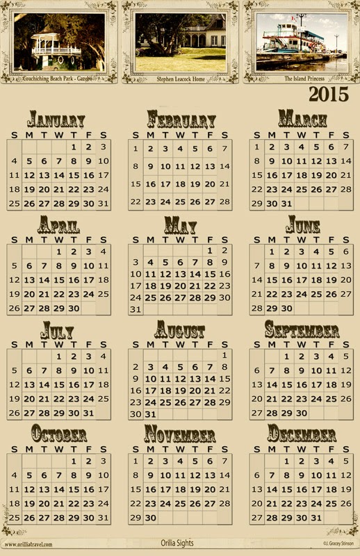 Calendar 2015 One Page Calendar 2015 One Page