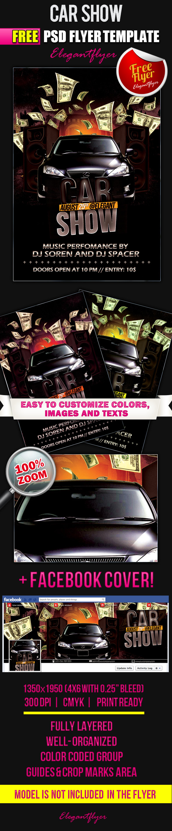 Car Show Flyer Templates Free