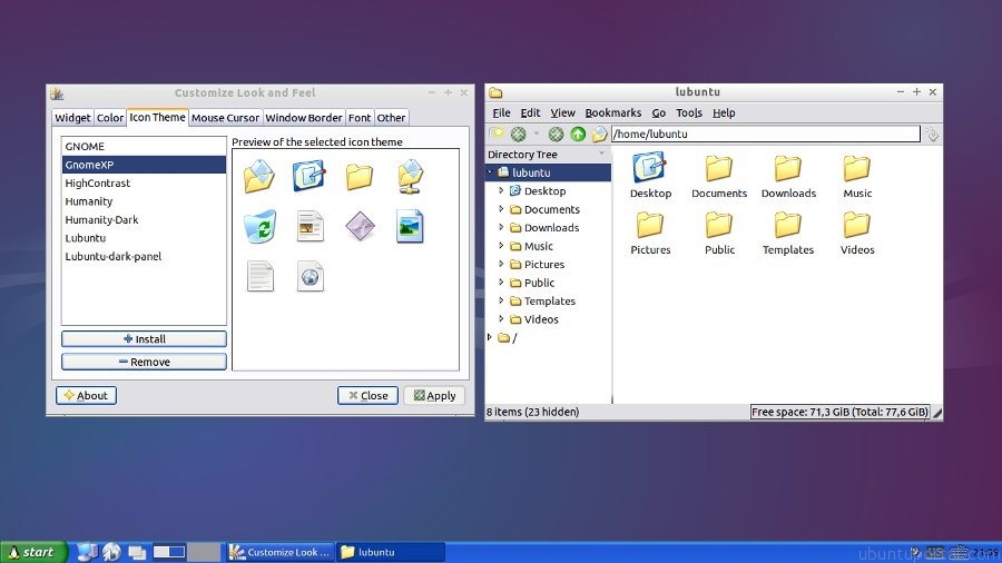 Change Desktop Icons Windows XP