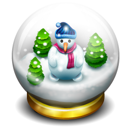 Christmas Snow Globe Icon