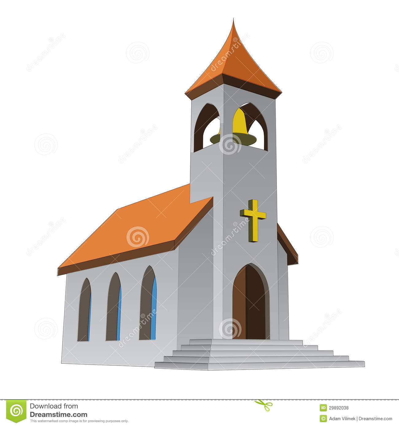 Church Vector Illustration