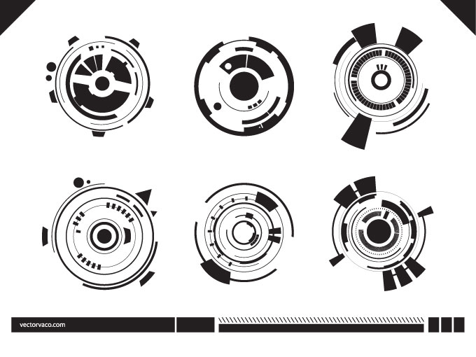 Circle Technology Vector Circle Technology Vector