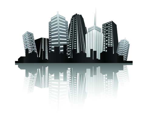 City Silhouette Vector Free