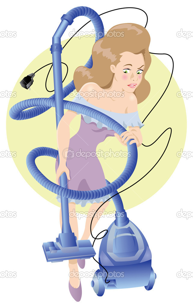 Cleaning Girl Clip Art