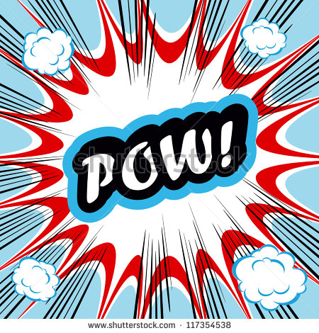 Comic Book Pow Pop Art