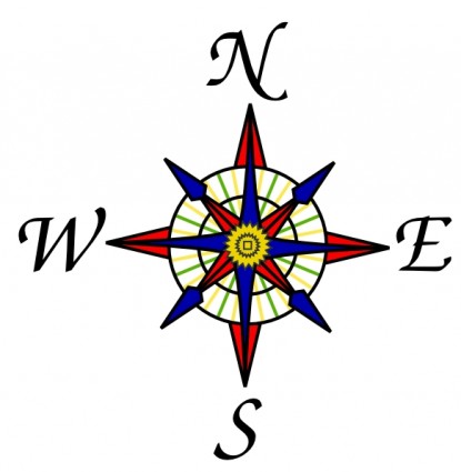 Compass Rose Clip Art