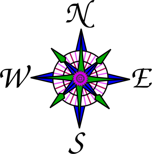 Compass Rose Clip Art