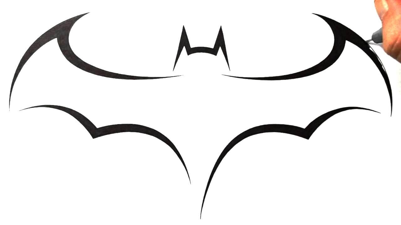 Cool Easy Drawings Batman Logo