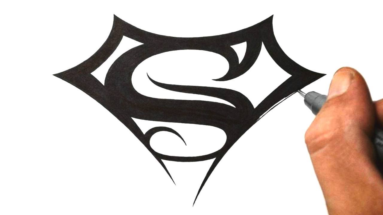 Cool Superman Logo Drawings