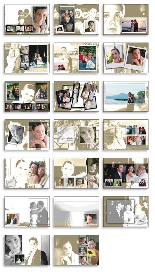 Creative Album Psd Wedding Collection