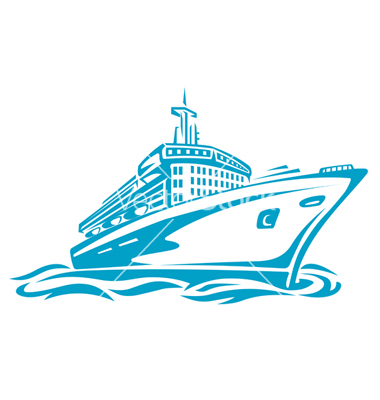 Cruise Ship Clip Art Vector