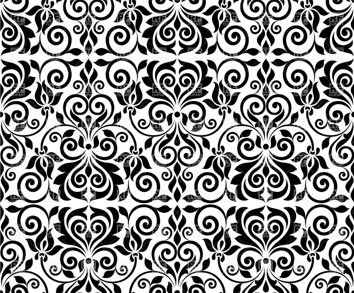Damask Pattern Clip Art Free