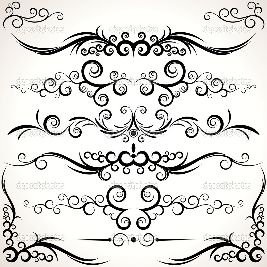 Decorative Line Border Designs