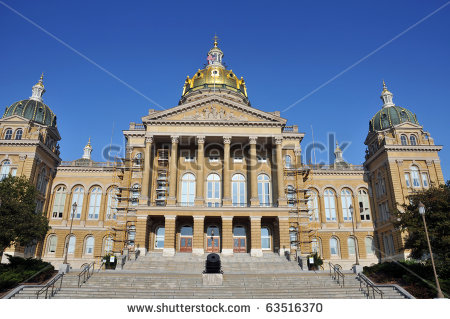 Des Moines Iowa Capitol