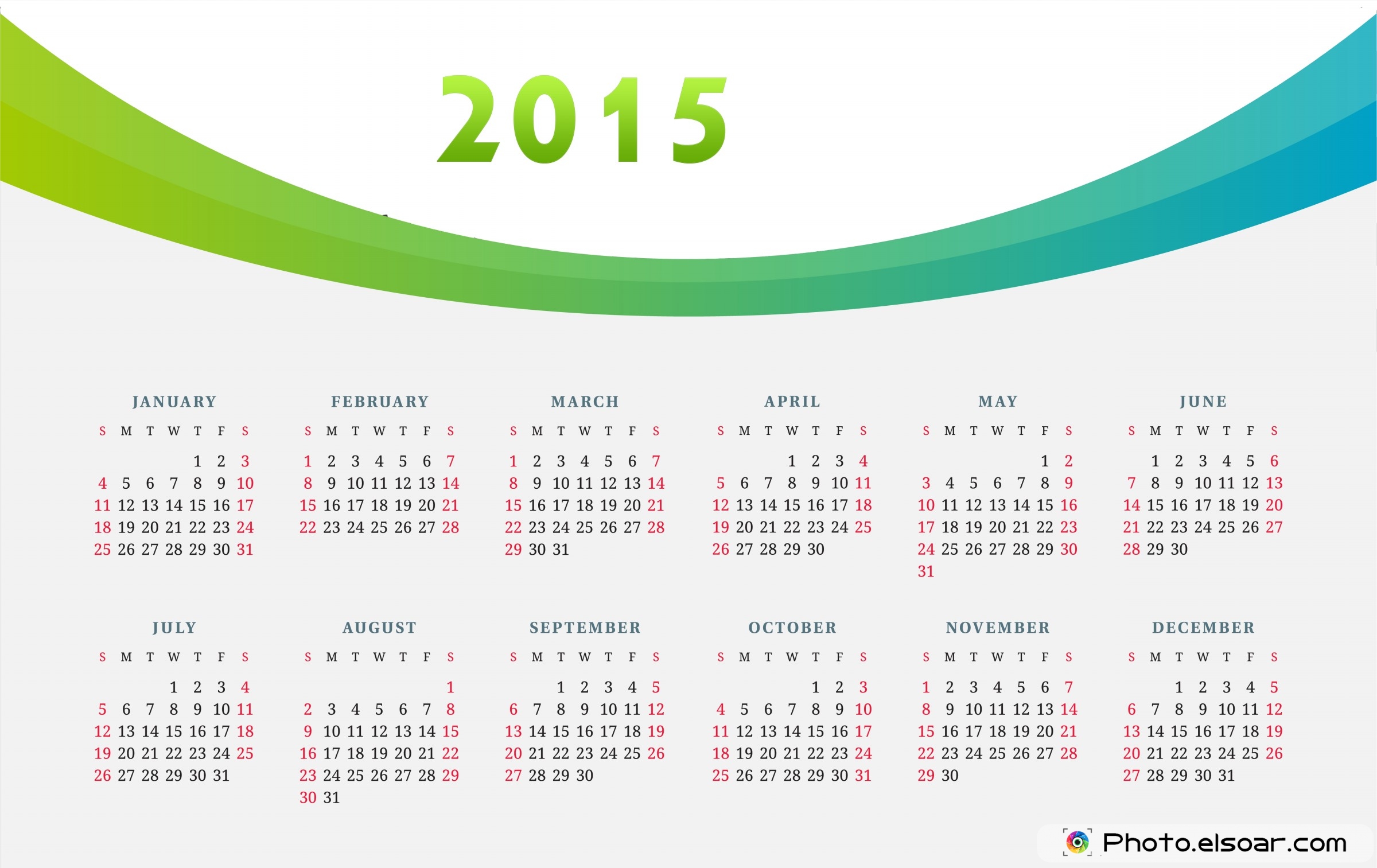 Design 2015 Calendar