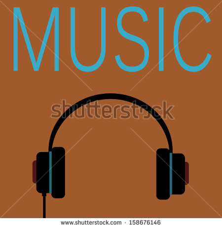 Design Graphic Music Headphones