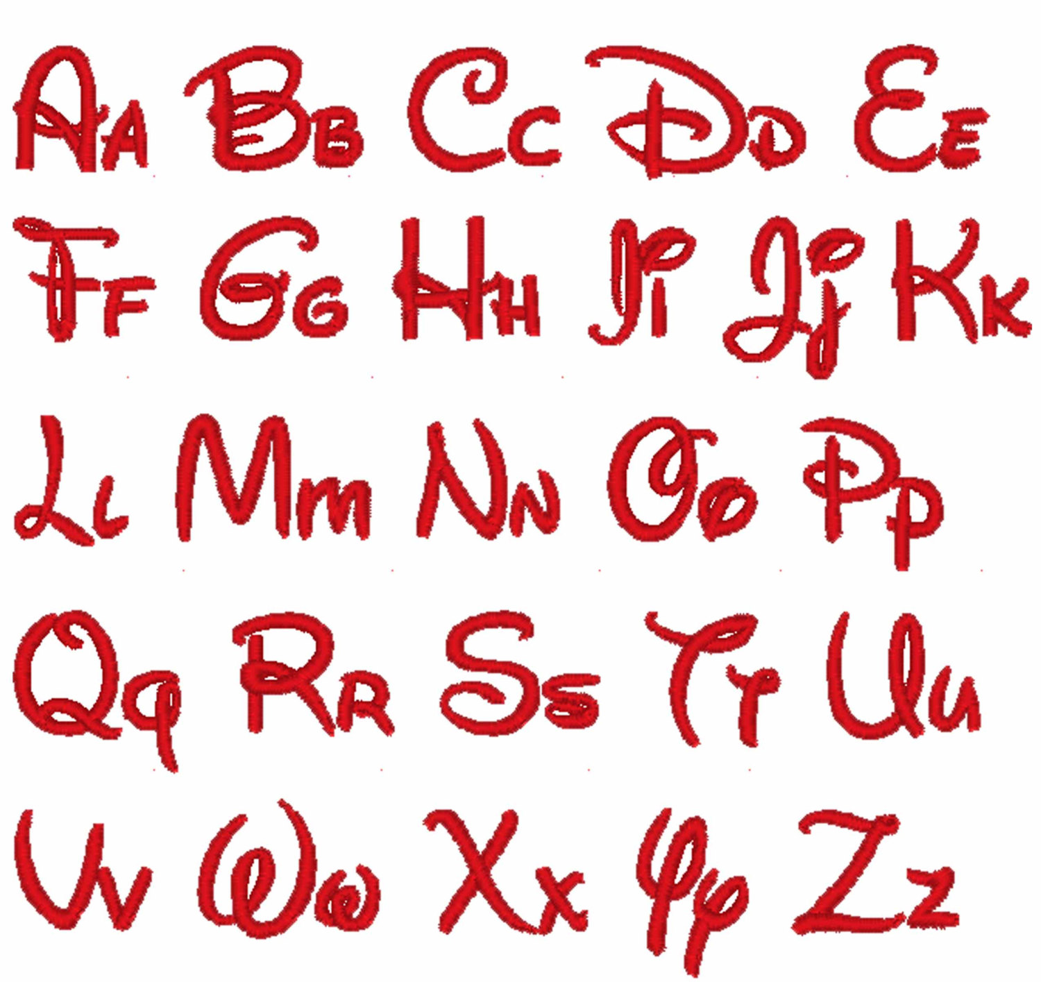Disney Mickey Mouse Fonts