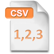Download CSV File Icon