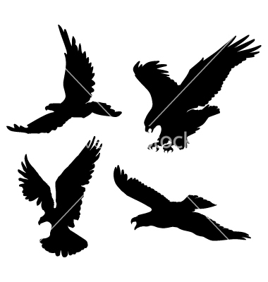 Eagle Silhouette Tattoo