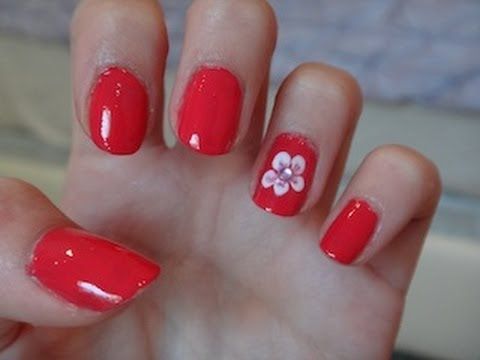 Easy Flower Nail Designs Easy Flower Nail Designs
