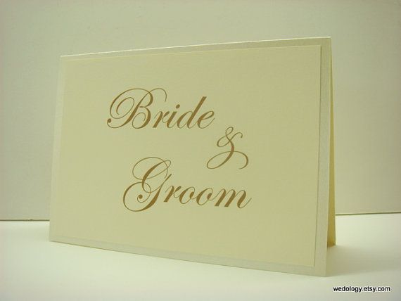 Elegant Wedding Reception Sign