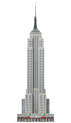 Empire State Building Dimensions
