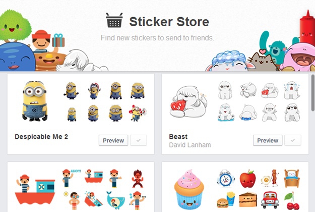 Facebook Emoticon Stickers Free